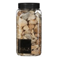 Marbles in  bottle lichtbruin